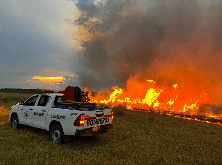 Incendios en Corrrientes: este miércoles se registraron 14 focos ígneos