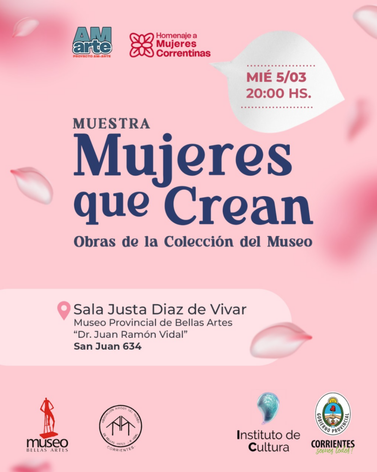 Semana de muestras, conversatorios y concierto para rendir homenaje a las mujeres