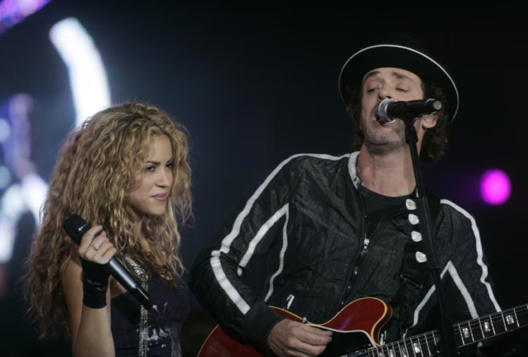 Shakira recordó a Gustavo Cerati durante uno de sus shows en Buenos Aires.