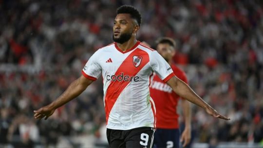 El momento de Miguel Borja, el Jordan del River de Gallardo