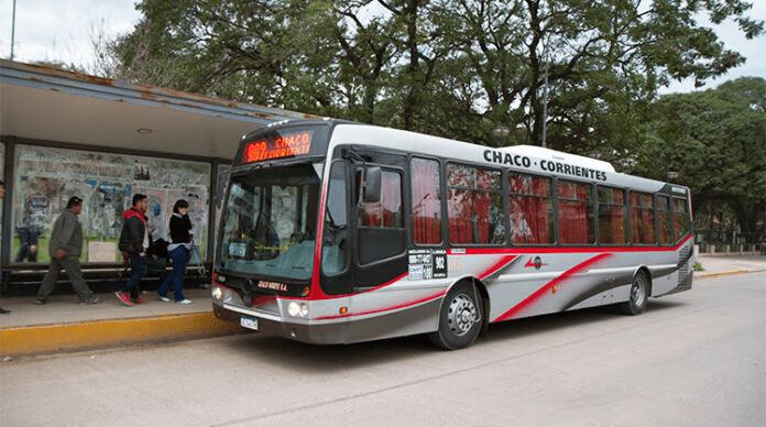 Por el paro en Resistencia, funciona una sola empresa de colectivos interprovinciales