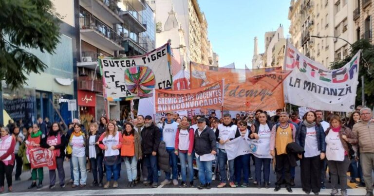 Miércoles con los jubilados. Suteba: reunión o movilizar en unidad?