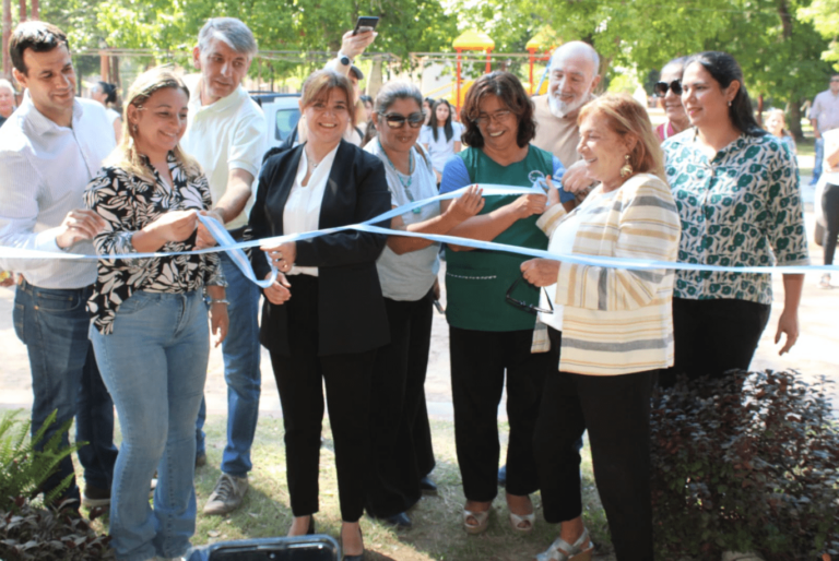 Se inauguró la Biblioteca Pública Municipal de Santa Ana