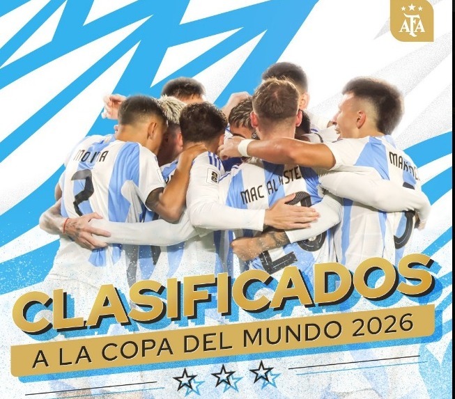 La Selección argentina se clasificó al Mundial 2026, antes de jugar con Brasil