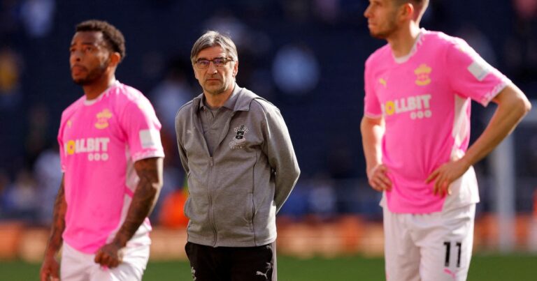 La primera reacción del Southampton tras descender en la Premier League a siete fechas del final