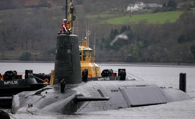 El Reino Unido detectó sensores de vigilancia cerca de sus submarinos nucleares