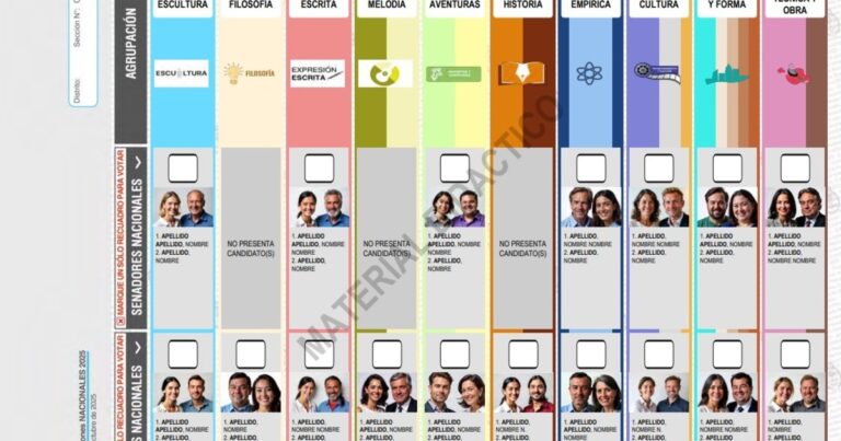 La Justicia Electoral definió cómo será la Boleta Única de Papel para las elecciones nacionales