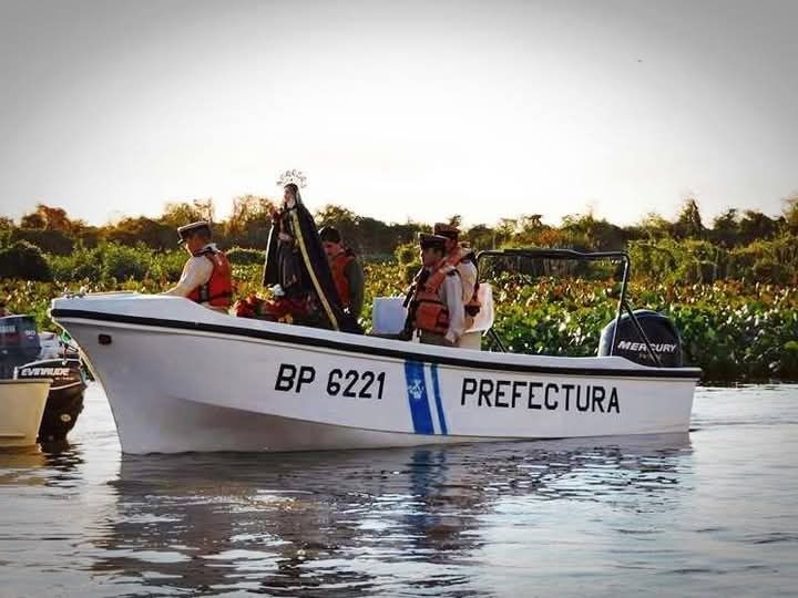 Suspendida: la caravana náutica en honor a Santa Rita