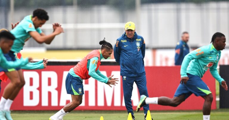 Con cambio de esquema, el primer XI de Ancelotti para su debut con Brasil