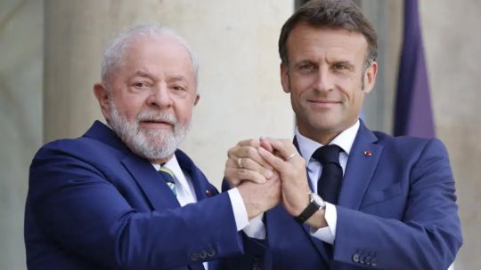 Lula en París: hablará con Macron del Acuerdo Unión Europea-Mercosur