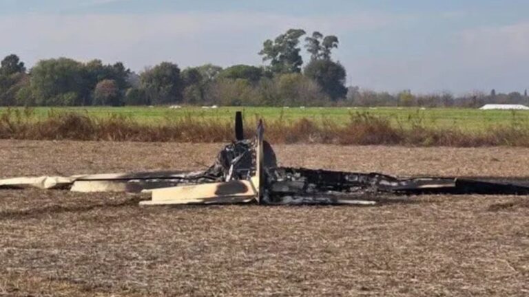 Avioneta calcinada hallada cerca de Pergamino: investigan vínculo con narcotráfico