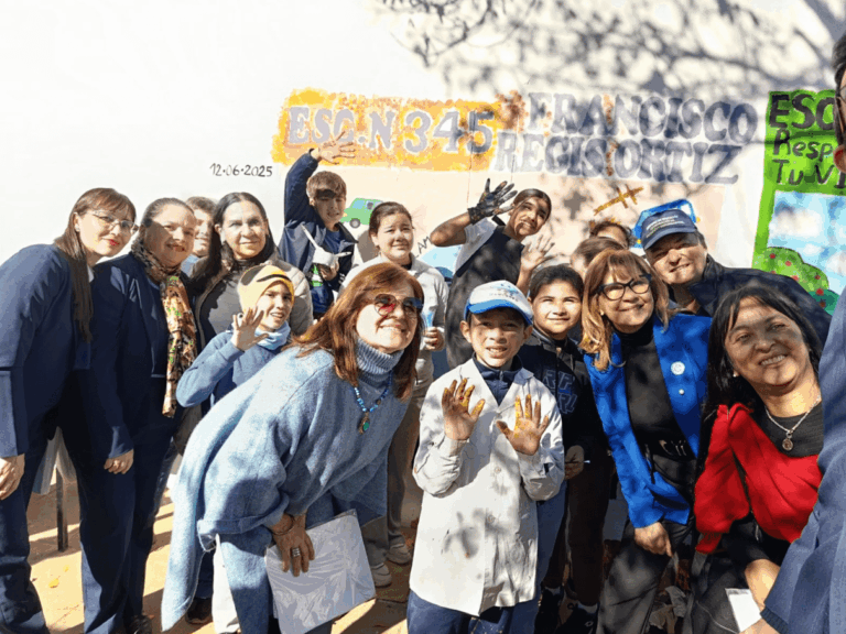 Murales para generar conciencia vial desde la infancia