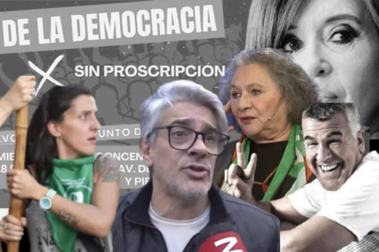 Artistas kirchneristas se movilizan tras la condena firme a Cristina Kirchner