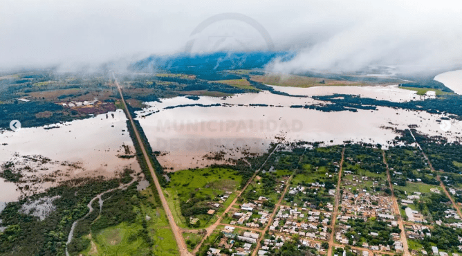 Santo Tomé declaró Emergencia Hídrica tras la crecida del río Uruguay