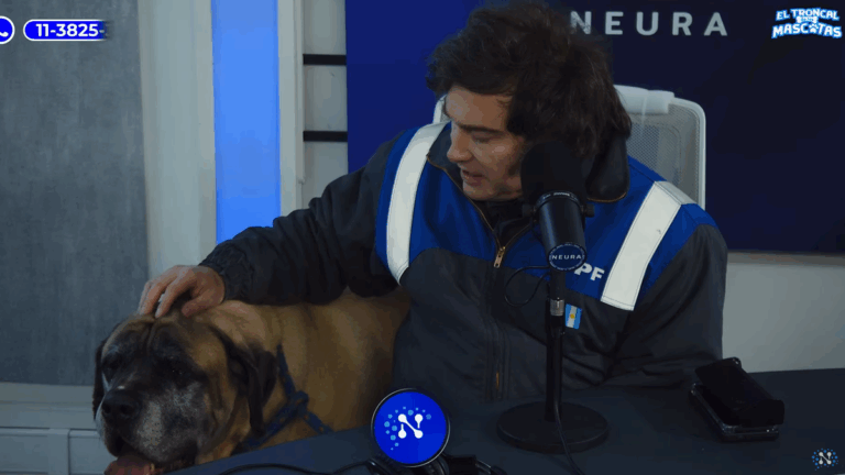 Javier Milei llevó a Conan a un programadestreaming