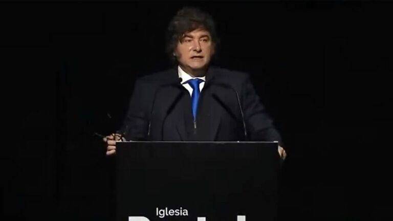 «Despertemos a la fe!»: la eufórica arenga evangelista de Javier Milei contra el «Estado maligno»