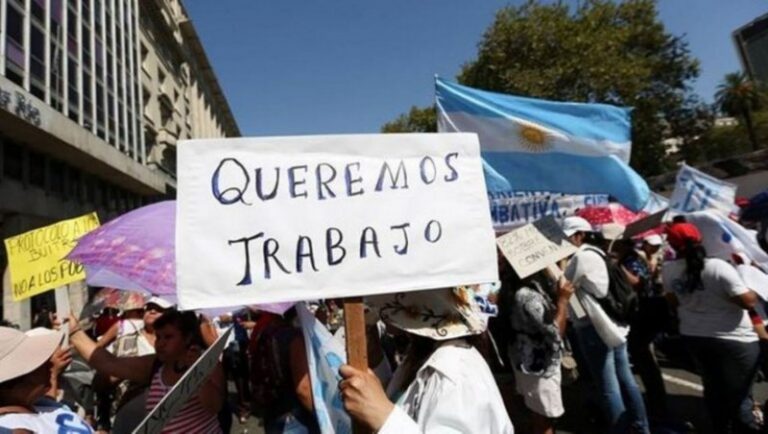 Durante el gobierno de Javier Milei se registró el nivel más alto de desocupación