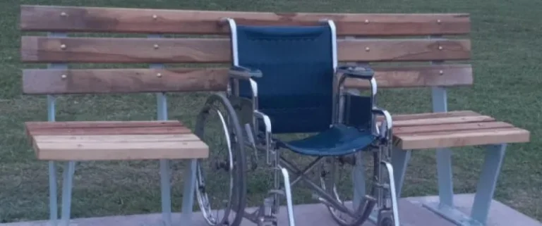 Proponen que en espacios públicos instalen bancos y mesas inclusivos