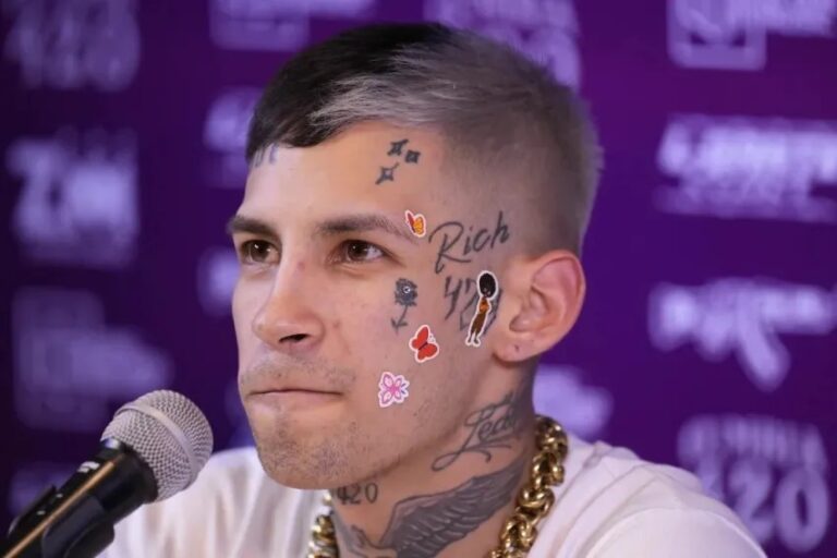 Denuncian a L-Gante por publicar el teléfono del abogado de su ex