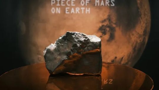 Subastan una roca de Marte de 25 kilos y podría superar los USD 4 millones