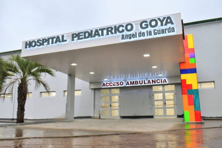 Mostraron el avance de la obra del Hospital Pediátrico de Goya