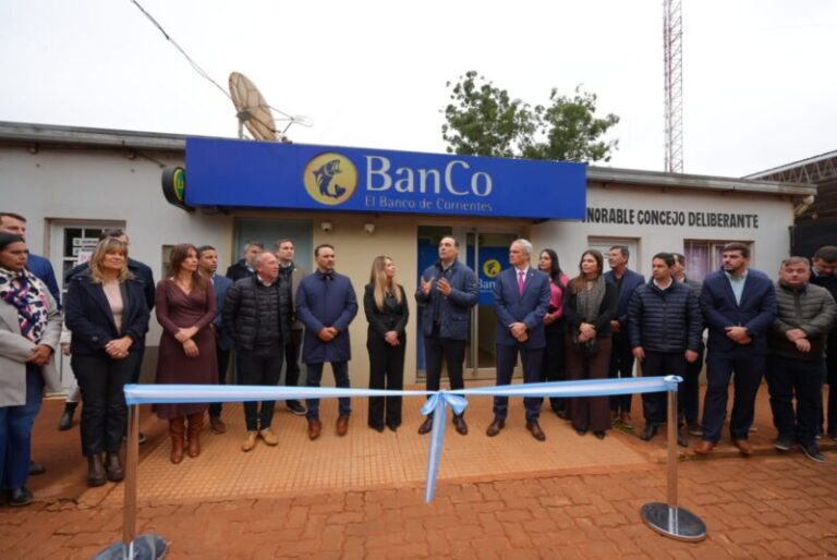 Valdés impulsa el desarrollo de Garruchos con inversiones