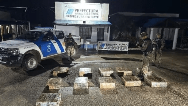 Incautaron droga en Corrientes valuada en más de mil millones de pesos