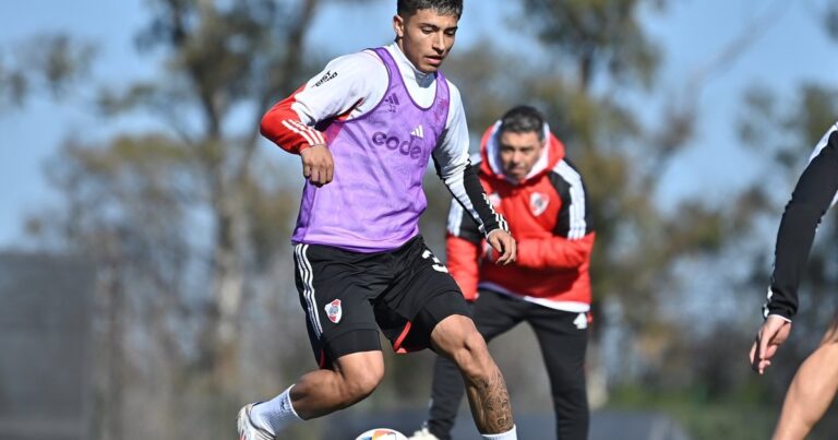 Con Salas lesionado y Borja en flojo nivel, la novedad en la recuperación de Ruberto en River
