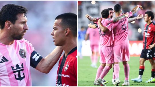 Regreso explosivo de Lionel Messi: protagonizó un encontronazo y un festejo desafiante