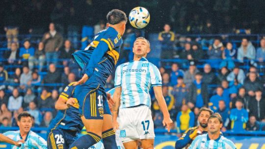 Boca le empató en el final a Racing, pero estiró a 12 partidos la racha sin ganar