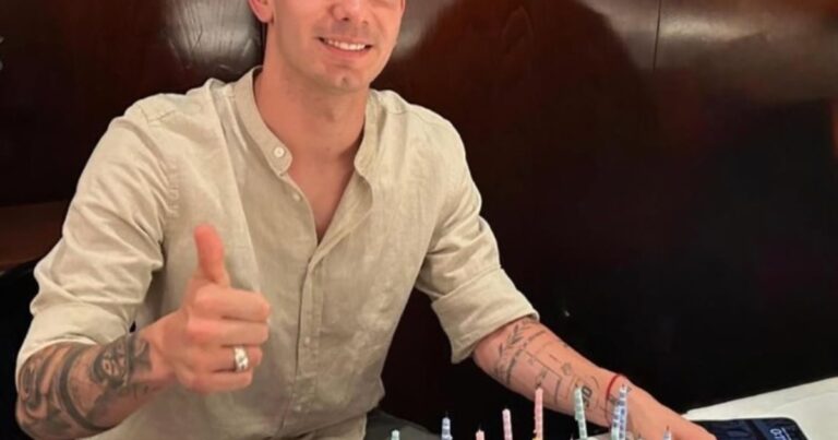 El festejo de cumpleaños de Mastantuono antes de firmar con el Real Madrid