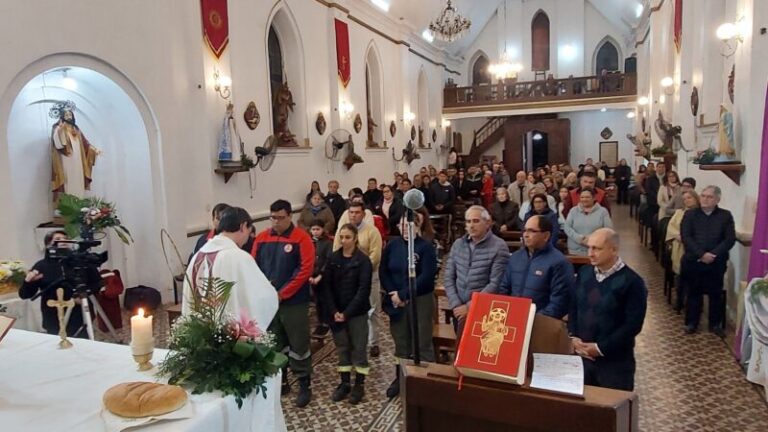 La Cruz se viste de fiesta en honor a la Virgen de Acaraguá y Mbororé