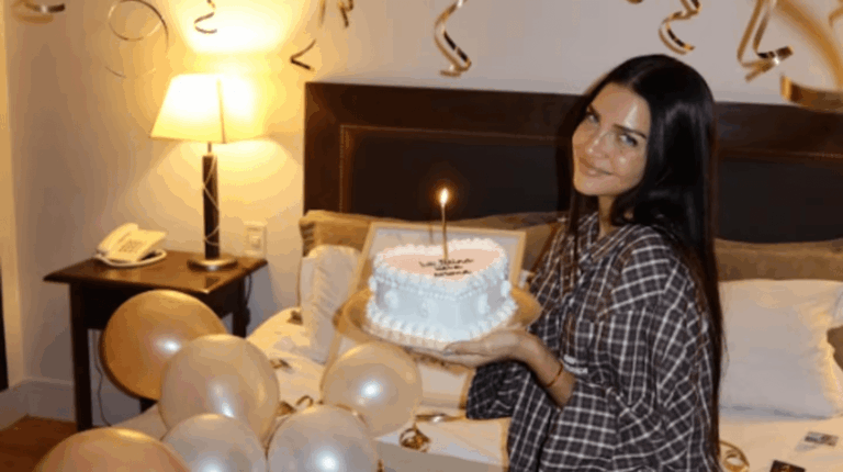 Zaira Nara cumplió 37 años con una sorpresa en Bariloche.