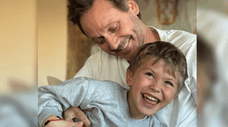 Benjamín Vicuña le cumplió el sueño a Amancio con una fiesta temática.