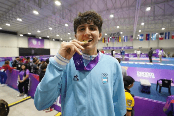 La primera medalla de oro para Argentina en los Juegos Panamericanos.