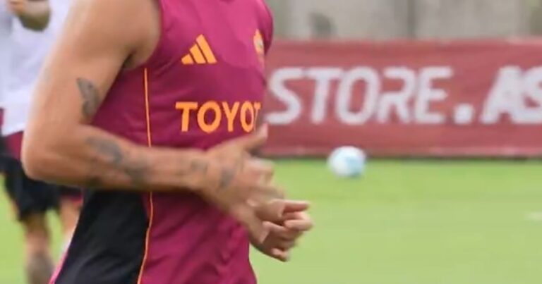 Una buena noticia para la Roma y  Scaloni: después de cinco meses, Dybala ya está para jugar