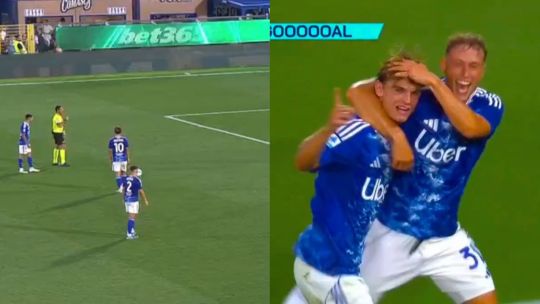 Nicolás Paz, al estilo Ángel Di María, hizo un golazo en su debut en la Serie A: Se va a la Premier League?