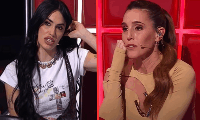 La confesión hot de Lali Espósito a Soledad Pastorutti en La Voz Argentina que la hizo sonrojar