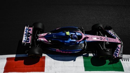 Paul Aron terminó último con el auto de Franco Colapinto en Monza