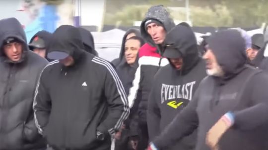 Quiénes son los barras de River y otros clubes identificados en el acto de Javier Milei en Moreno