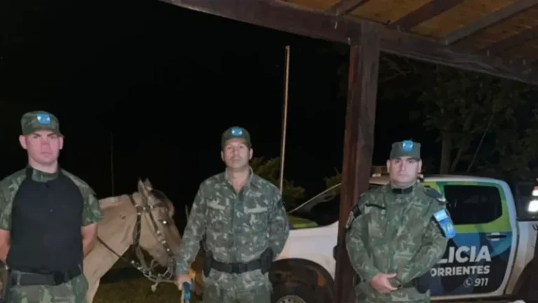 Como en 1900: la Policía se tiroteó con cuatreros a caballo