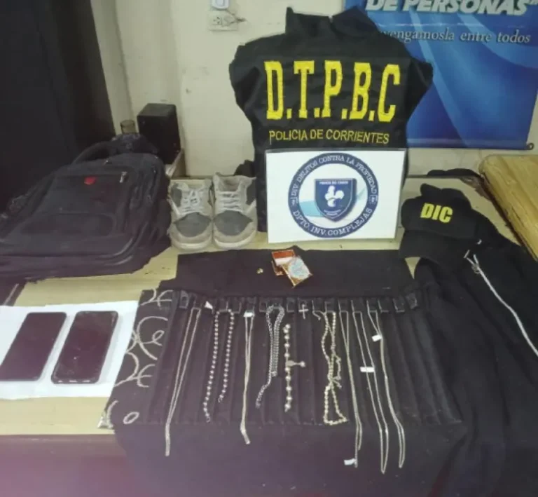 Ladrona de Corrientes cometió un hurto millonario en Chaco