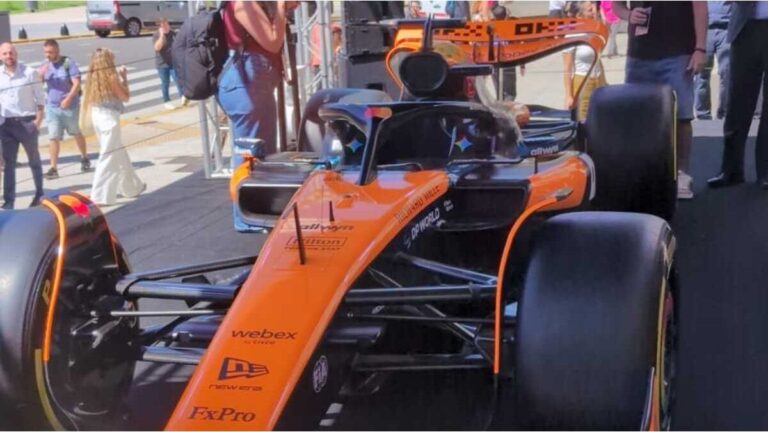 El campeón de la Fórmula 1 llegó a la Argentina: cómo y cuándo ver el auto de McLaren