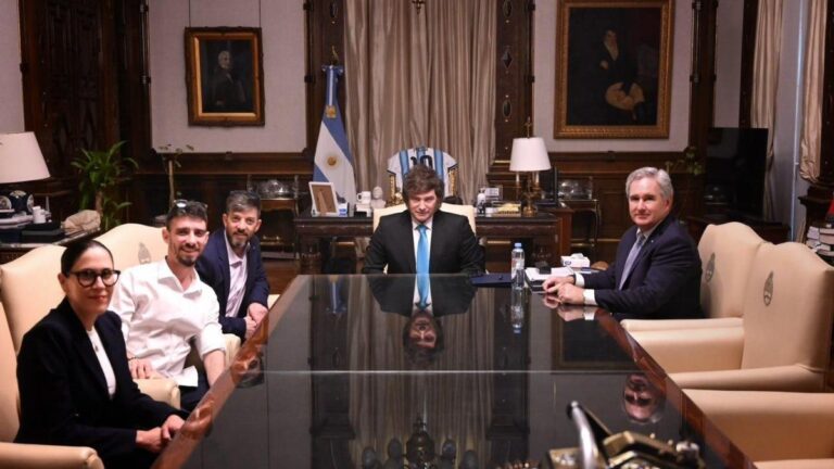 Javier Milei se reunió con los hermanos David y Ariel Cunio, liberados tras el secuestro de Hamas