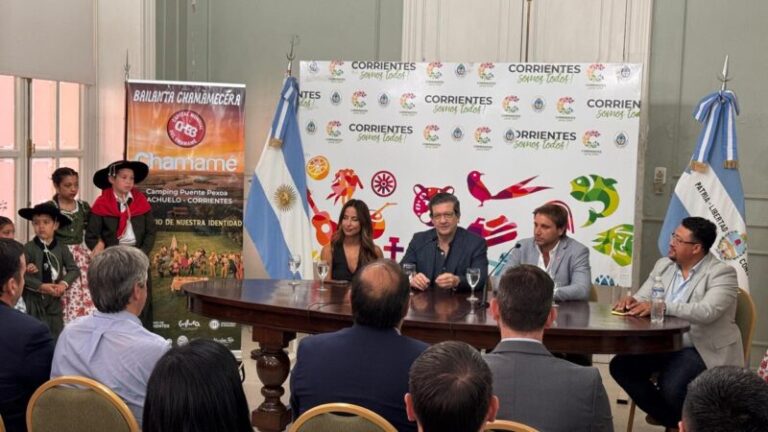 Bailanta chamamecera en Puente Pexoa: contará con más de 14 artistas por noche