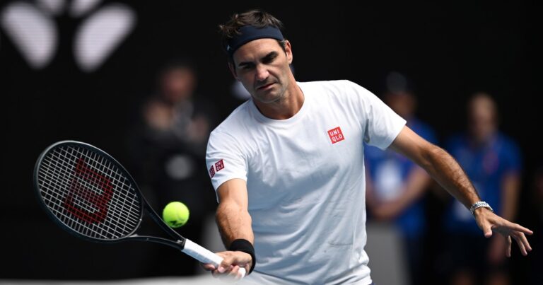 Roger Federer y la magia intacta: primero le ganó al N 13 del ranking de la ATP y después llenó de elogios a Messi antes del Mundial
