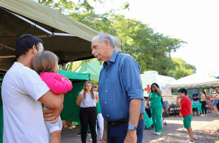 El ministro Lanari Zubiaur coordinó un operativo sanitario en Punta Taitalo