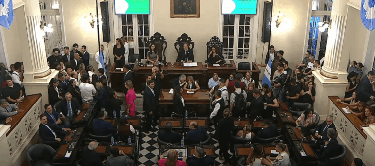Acto de inauguración del periodo ordinario de sesiones del Concejo Deliberante de la ciudad de Corrientes