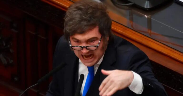 Milei en el Congreso. Provocaciones, circo y más reformas reaccionarias