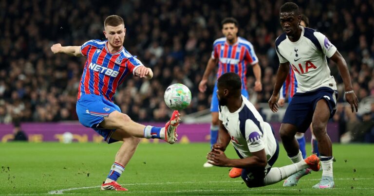 Derrota del Tottenham ante Crystal Palace y riesgo de descenso en el equipo del Cuti Romero
